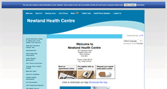 Desktop Screenshot of newlandhealthcentre-hull.nhs.uk